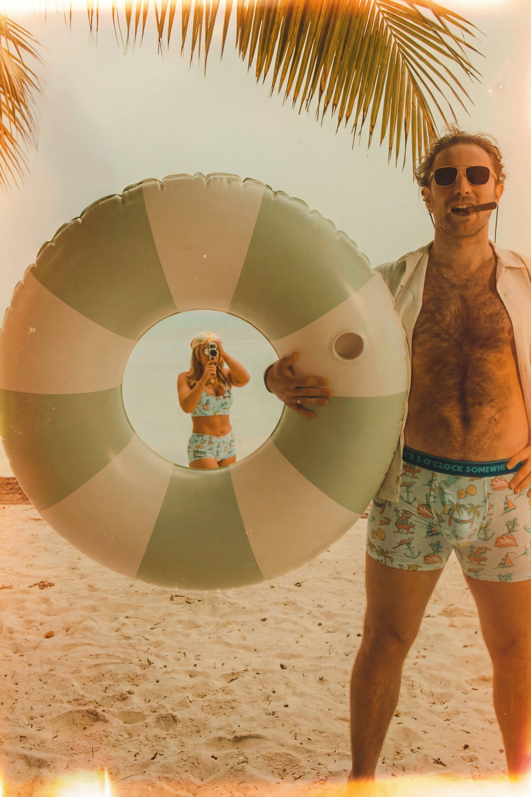 The Boat Drinks | Shinesty x Margaritaville® Boob Hammock™ Scoop Bralette