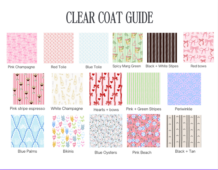 Clear Coat Toiletry Dopp Kit