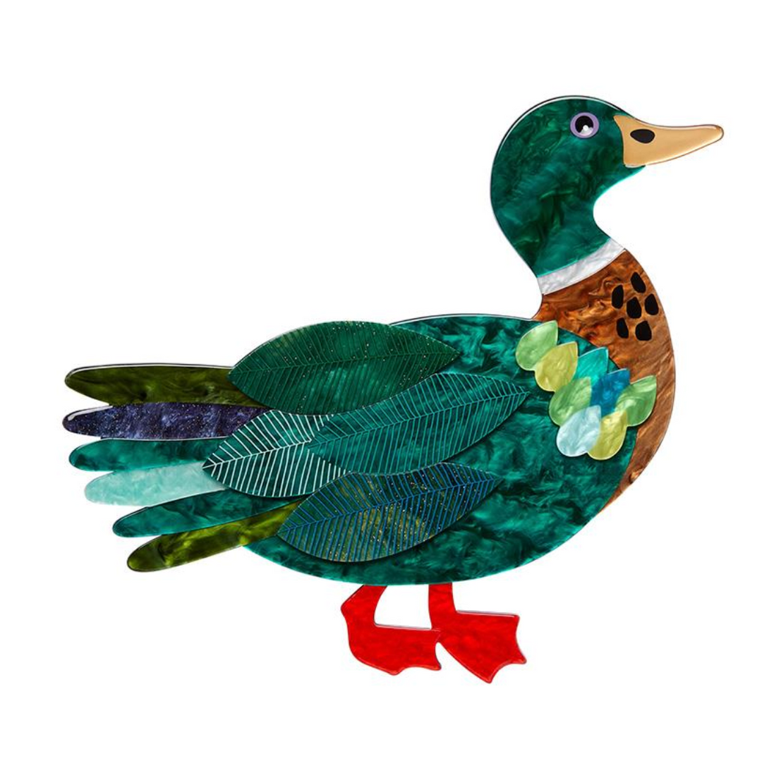 Mighty Mallard Wall Art by Erstwilder x Jocelyn Proust