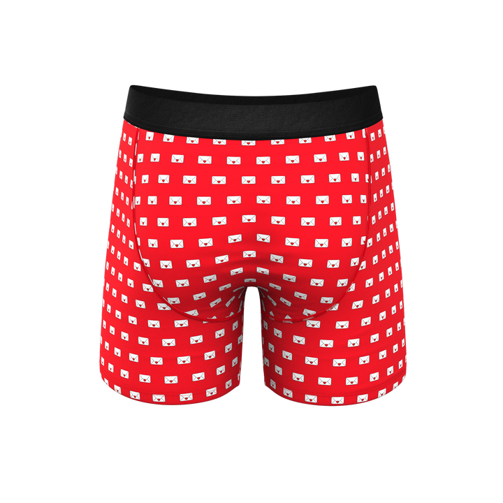 The Secret Admirer | Valentines Letters Ball Hammock® Pouch Underwear With Fly