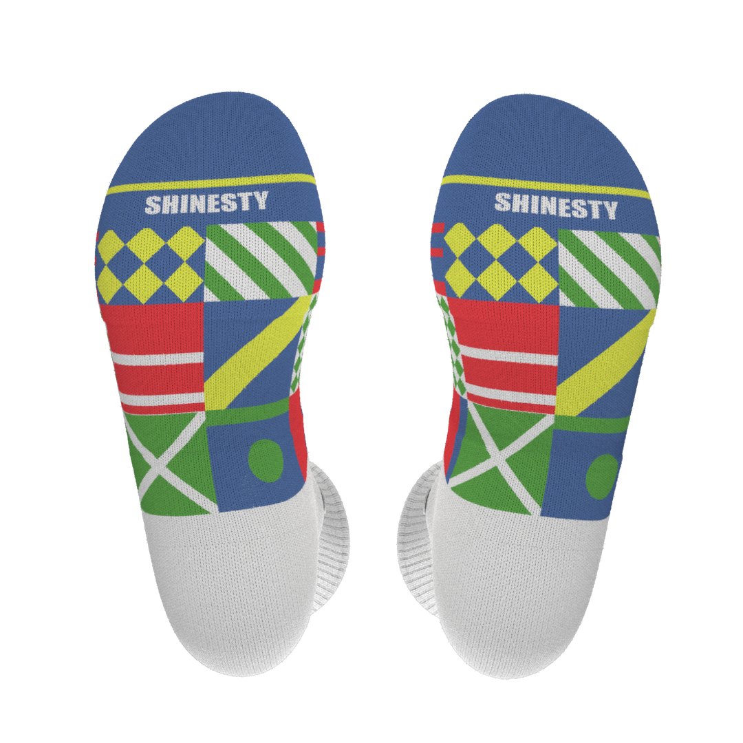 The Secretariat | Derby Flag Heel Hammock™ Crew Socks