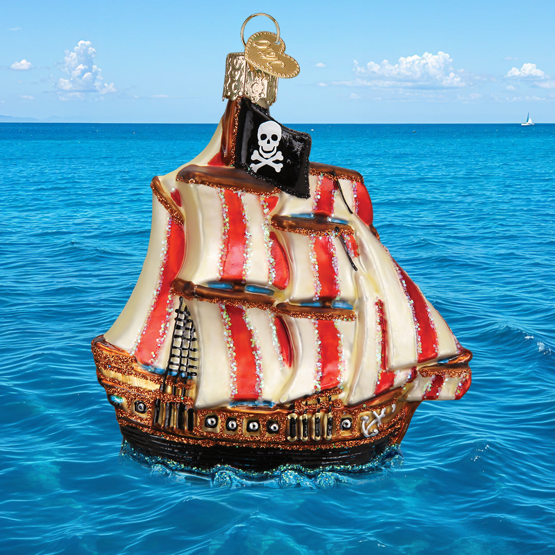Pirate Ship Ornament