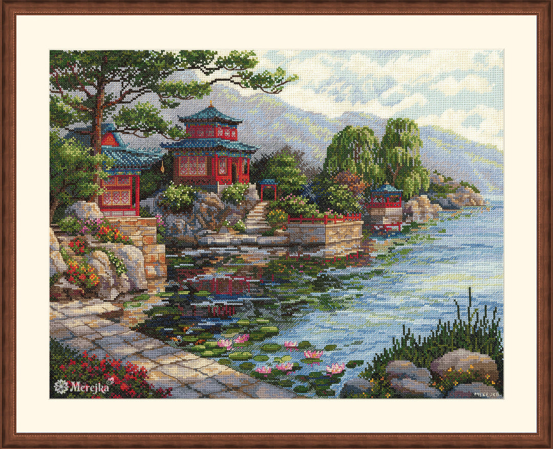 Silent Bell Counted Cross Stitch Kit by Merejka K-301