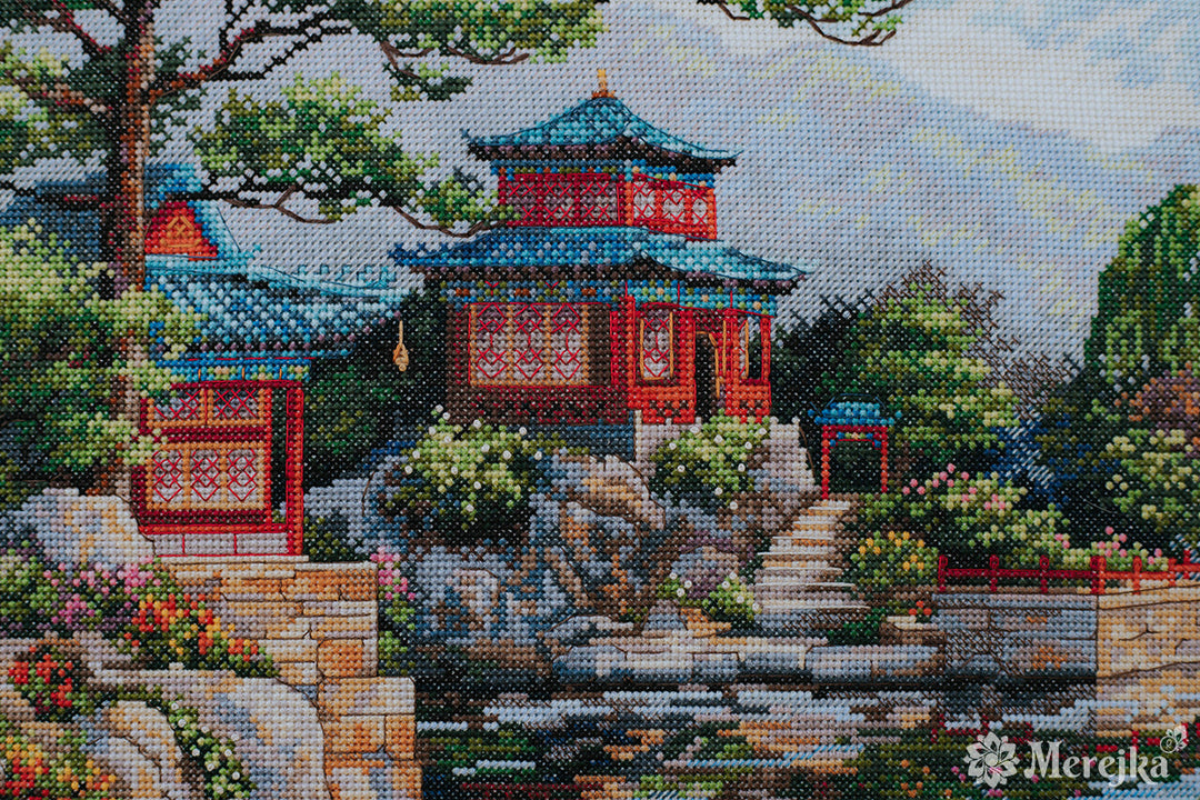 Silent Bell Counted Cross Stitch Kit by Merejka K-301