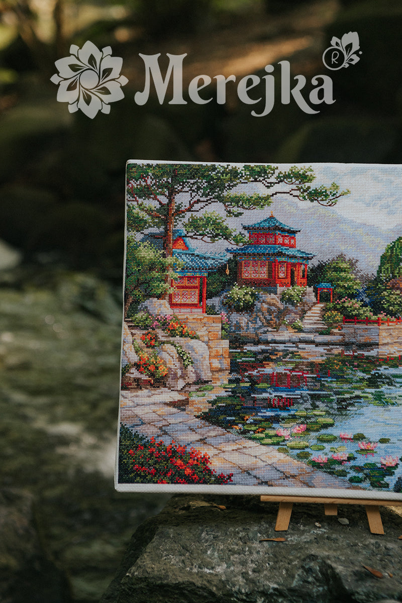 Silent Bell Counted Cross Stitch Kit by Merejka K-301