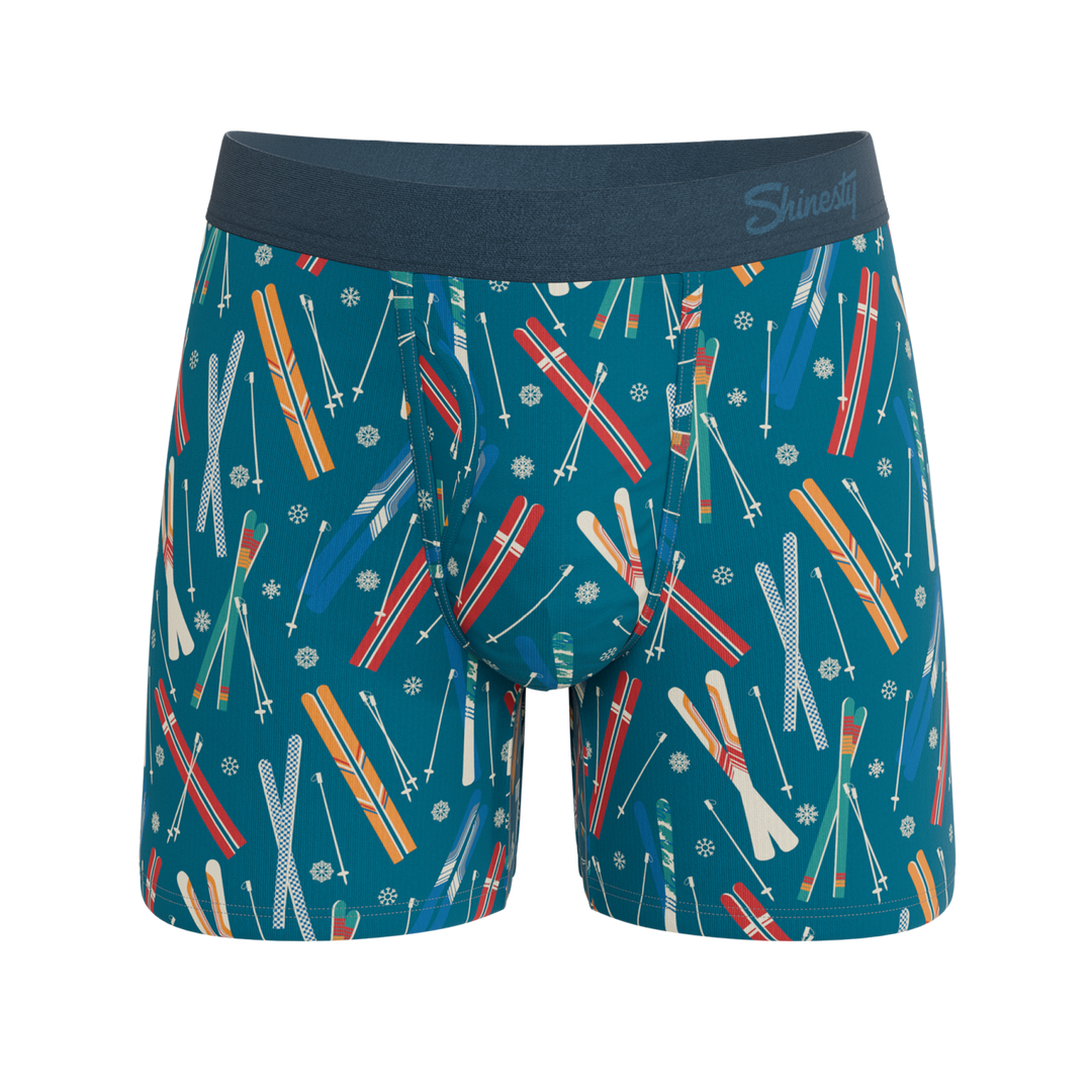 The Ski In Ski Out | Retro Ski Ball Hammock® Pouch Underwear With Fly