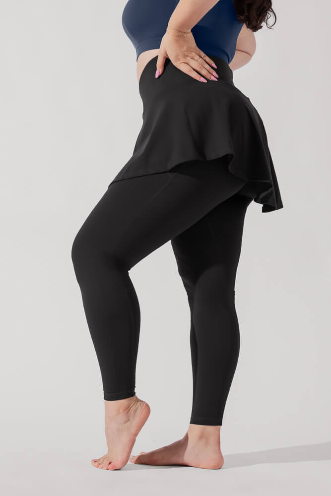 Crisscross Hourglass® Sklegging - Black