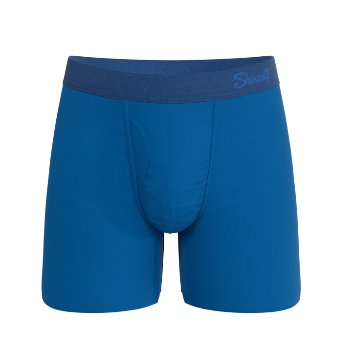 The Skydiver | Ocean Blue Ball Hammock® Pouch Underwear With Fly