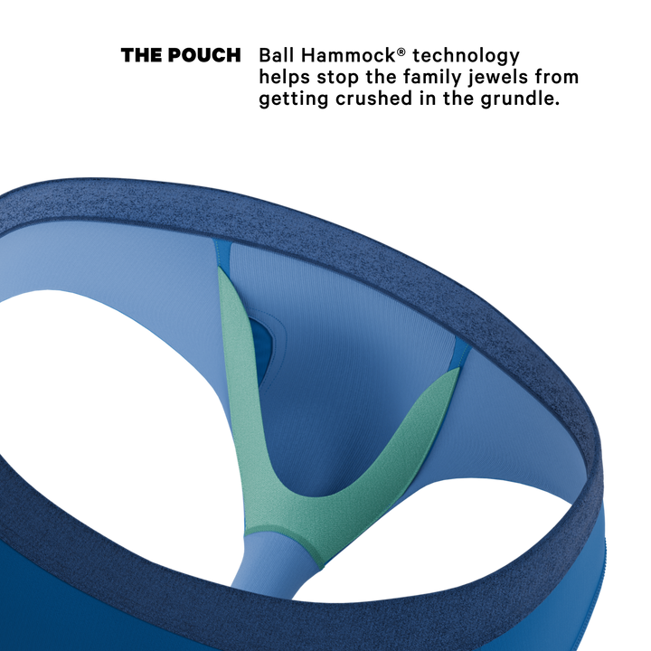 The Skydiver | Ocean Blue Ball Hammock® Pouch Underwear Briefs