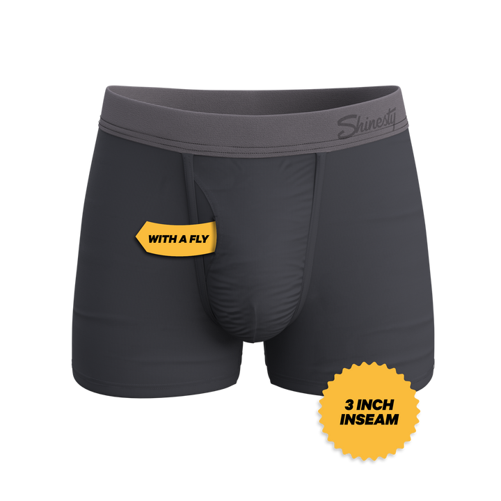 The Slate Expectations | Grey Tonal Ball Hammock® Pouch Trunks Underwear