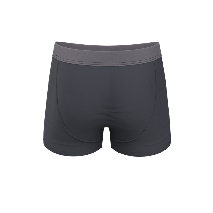 The Slate Expectations | Grey Tonal Ball Hammock® Pouch Trunks Underwear