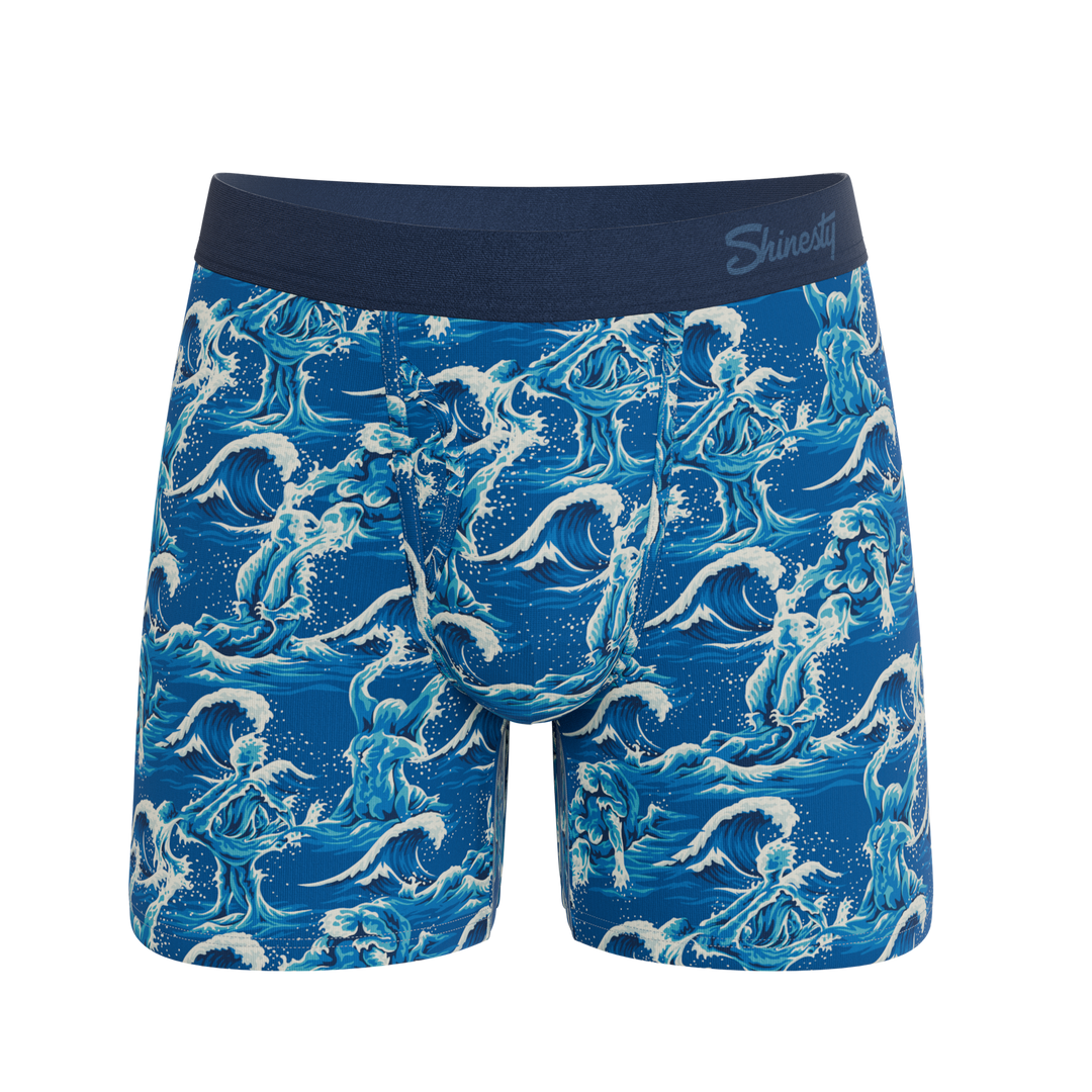 The Slippery When Wet | Naughty Wave Ball Hammock® Pouch Underwear With Fly