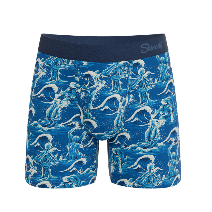 The Slippery When Wet | Naughty Wave Ball Hammock® Pouch Underwear With Fly