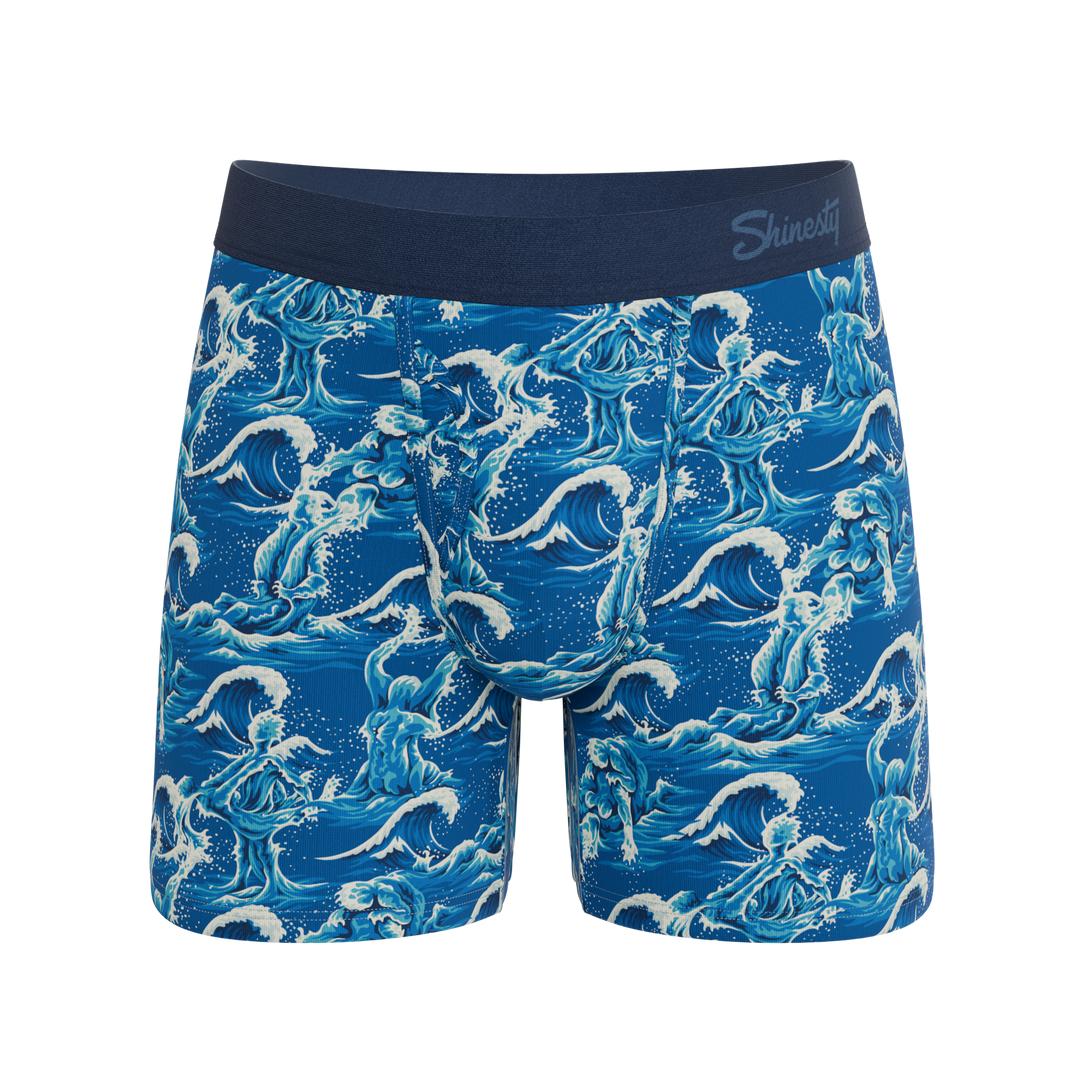 The Slippery When Wet | Naughty Wave Ball Hammock® Magnum Big Pouch Underwear