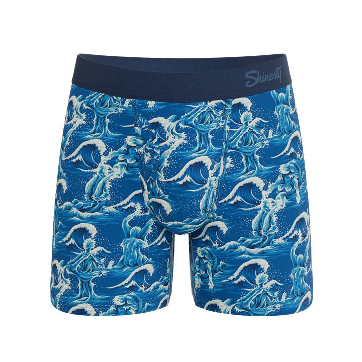 The Slippery When Wet | Naughty Wave Ball Hammock® Magnum Big Pouch Underwear