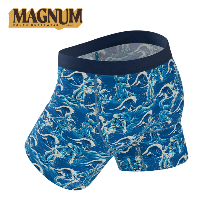 The Slippery When Wet | Naughty Wave Ball Hammock® Magnum Big Pouch Underwear