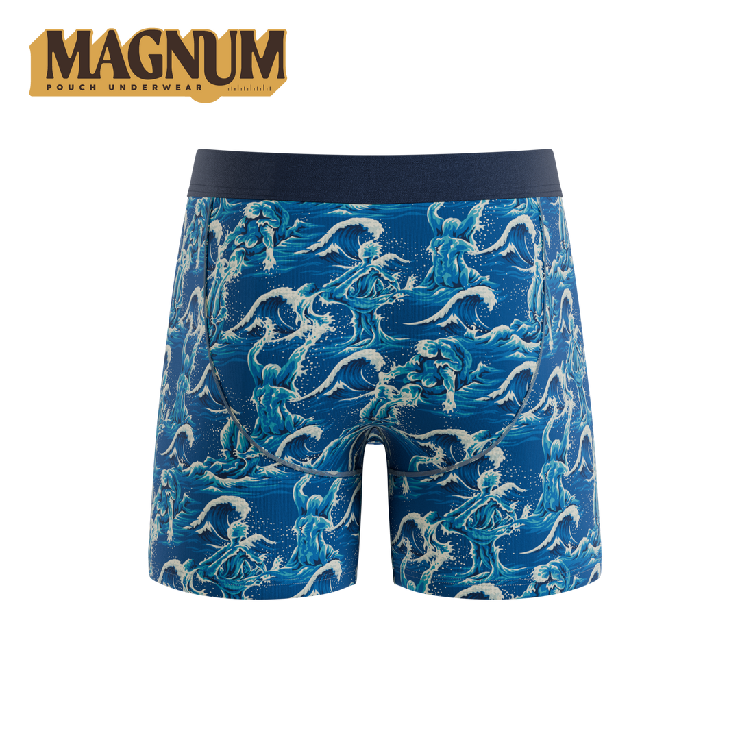 The Slippery When Wet | Naughty Wave Ball Hammock® Magnum Big Pouch Underwear