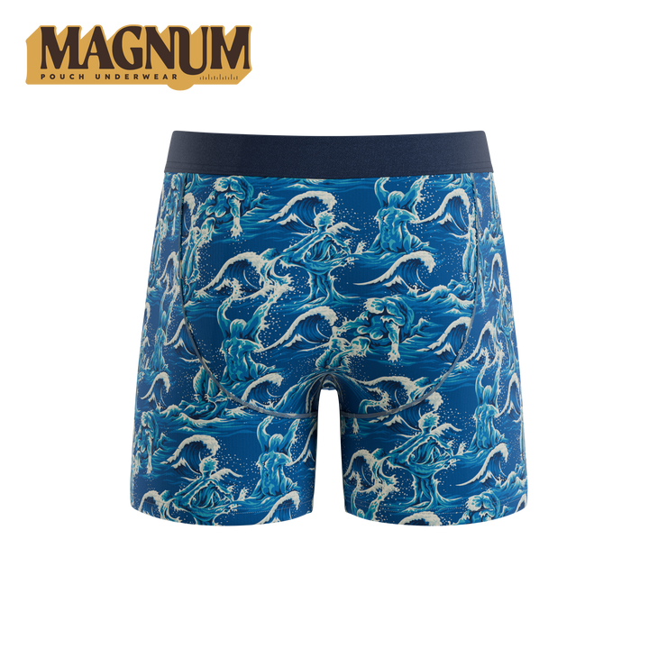 The Slippery When Wet | Naughty Wave Ball Hammock® Magnum Big Pouch Underwear