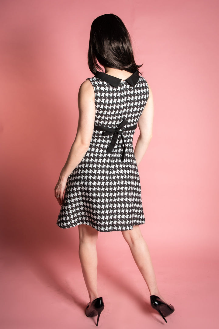 Fifi Dress - Houndstooth