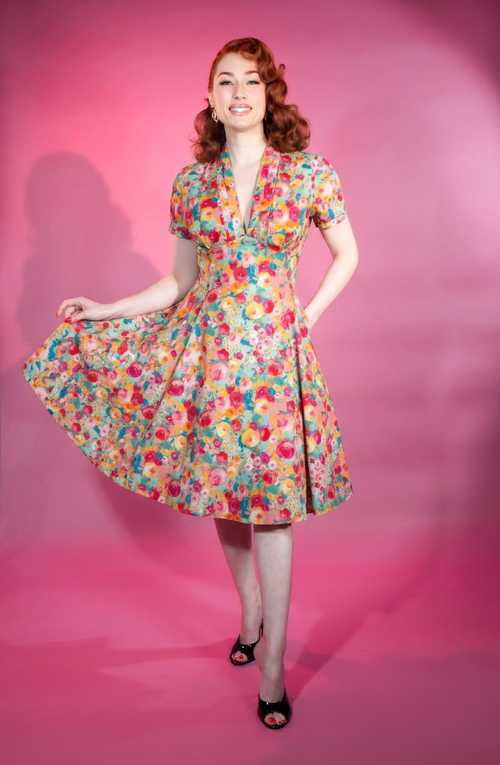 Madison Dress - Super Bloom