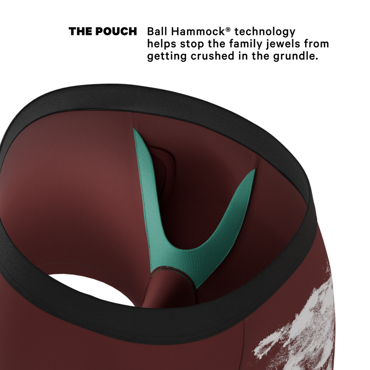 The Sous Chef | Flour Hand Print Ball Hammock® Pouch Underwear With Fly