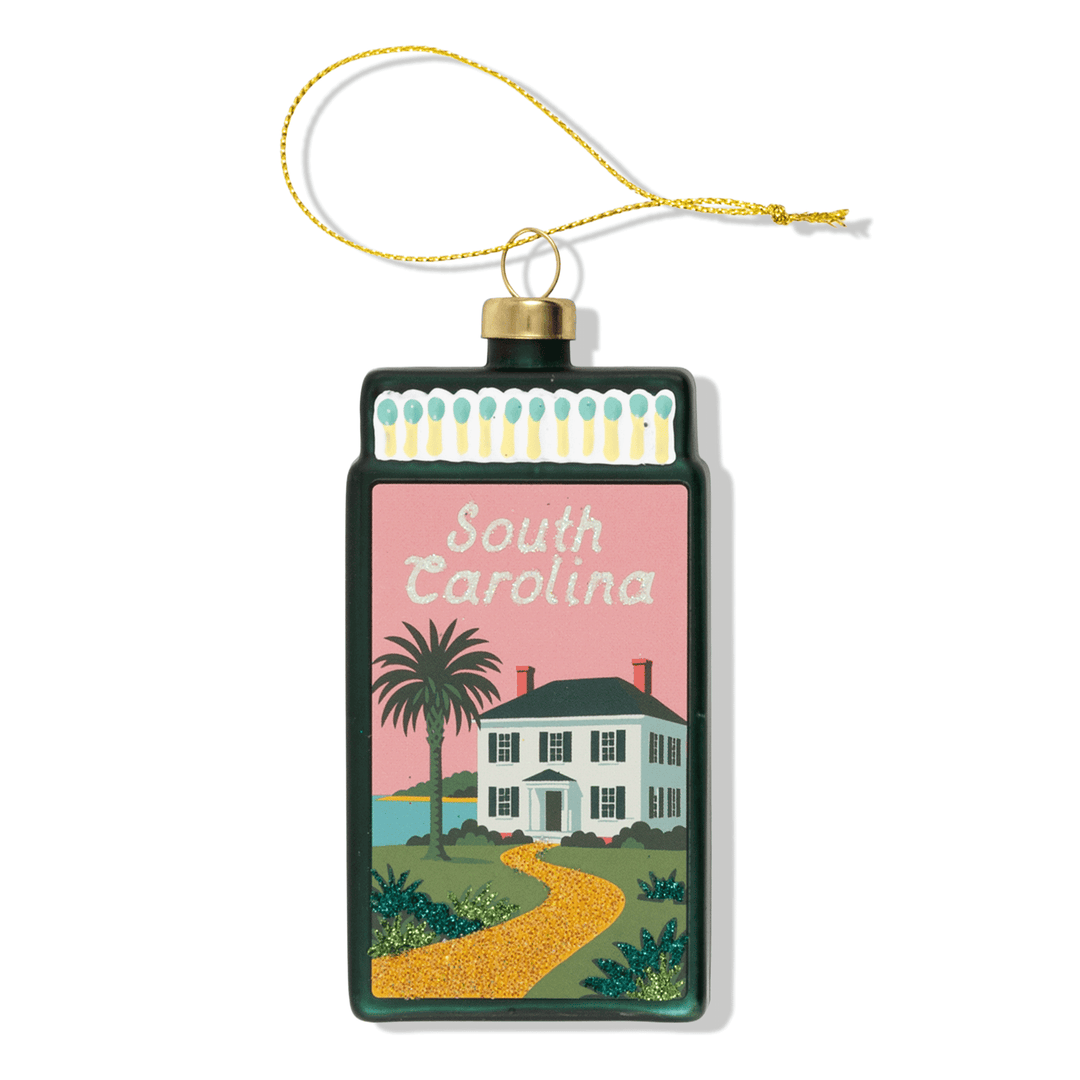 South Carolina Matchbook Ornament