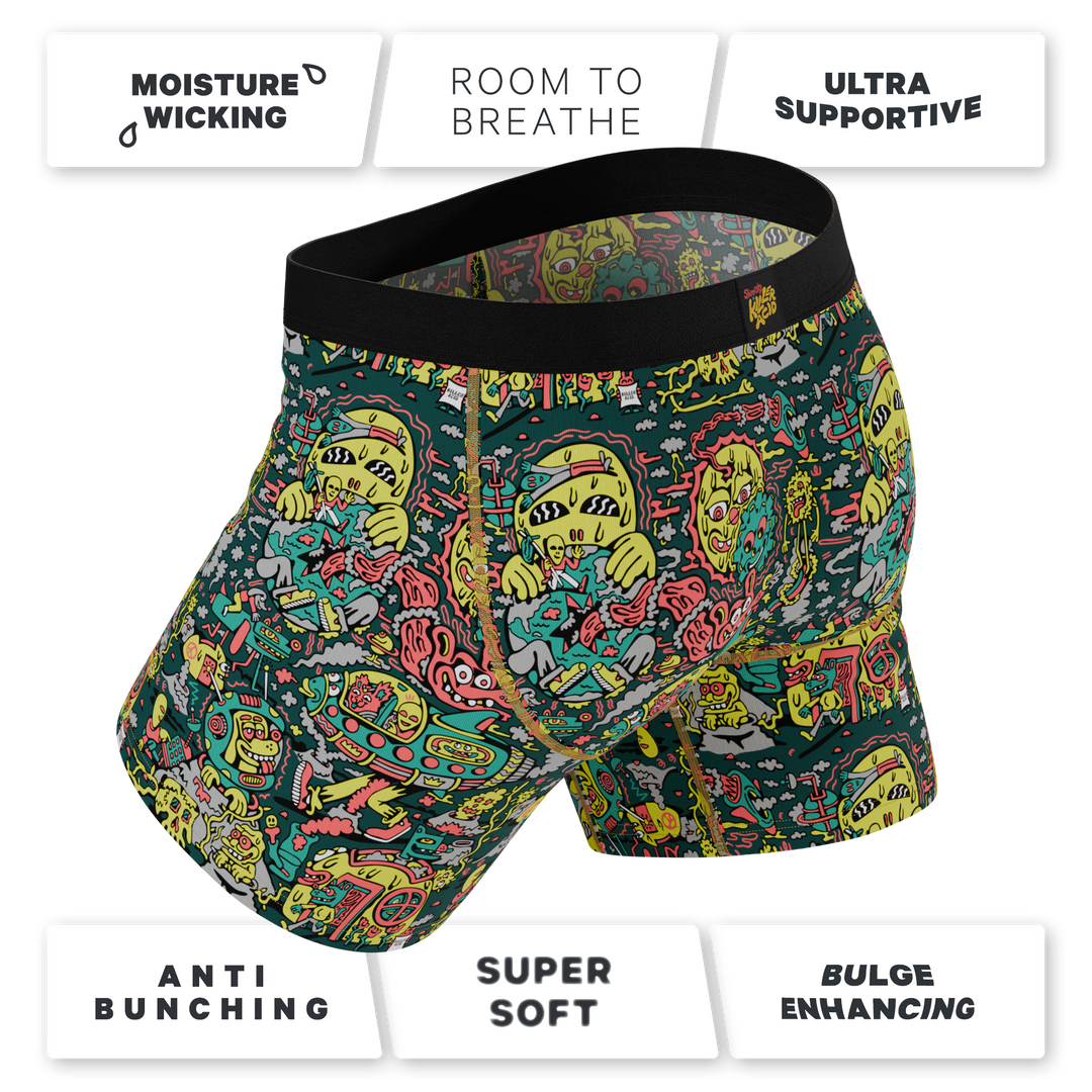 The Spaced Out | Shinesty X Killer Acid Ball Hammock® Pouch Underwear
