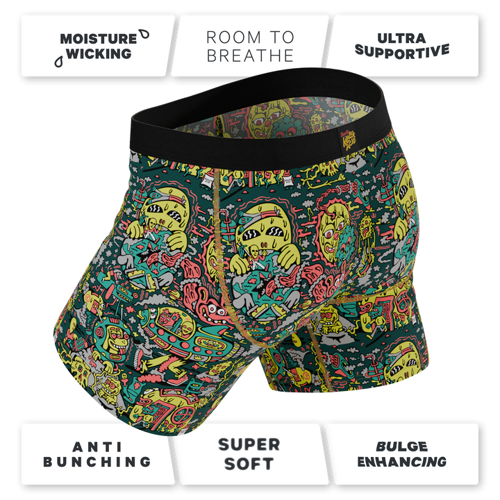 The Spaced Out | Shinesty X Killer Acid Ball Hammock® Pouch Underwear