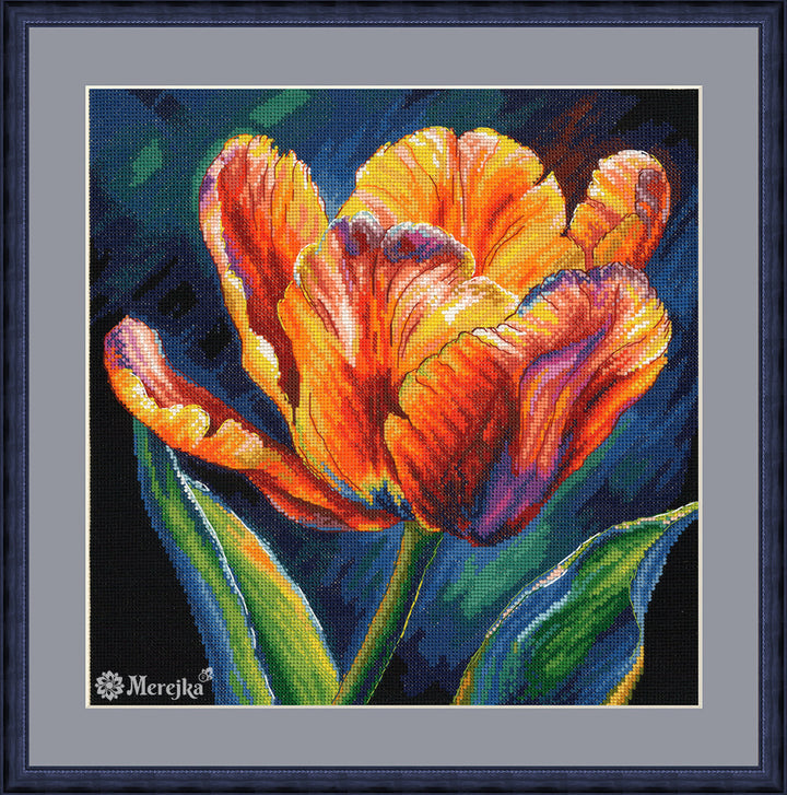 Spring Awakening: Vibrance Counted Cross Stitch Kit by Merejka K-299