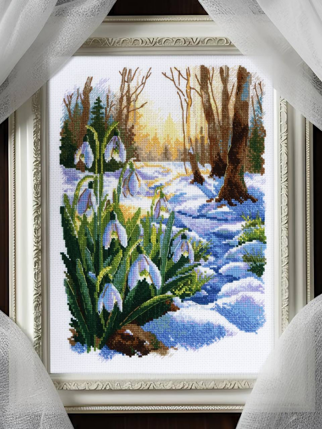 Spring Is Coming Counted Cross Stitch Kit by Riolis R2336