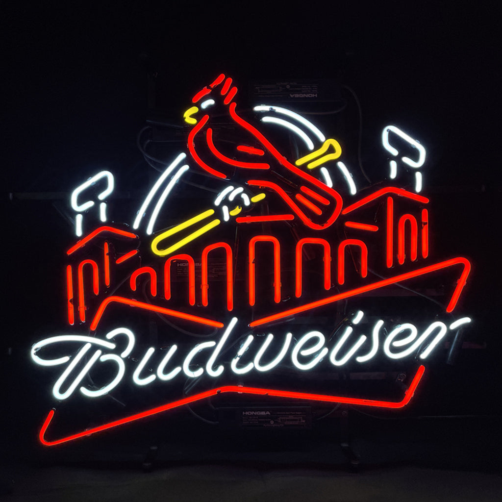 St.Louis Cardinals Stadium Budweiser Neon Signs Light