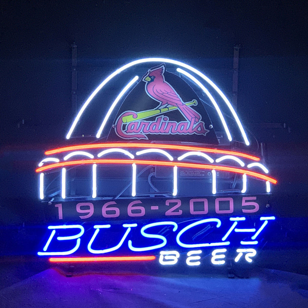 St.Louis Cardinals 1966-2005 Busch Beer Neon Signs