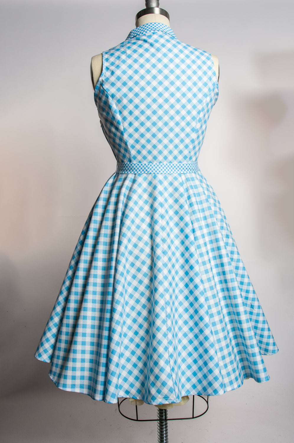 Staci Dress- Big Sky Gingham
