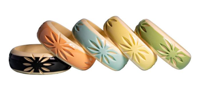 the Palm Springs Bangle Collection - the Starburst Cuff