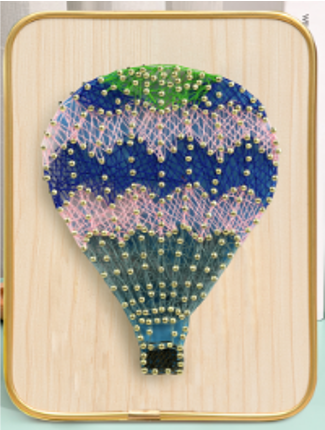 Air String Art Kit by Wizardi F07-M12-3-DH5003