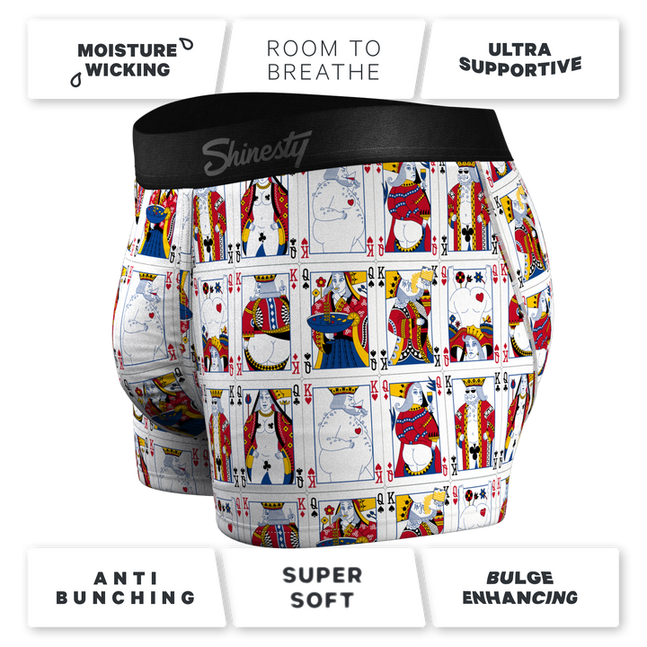 The Strip Poker | Playing Cards Ball Hammock® Pouch Trunks Underwear