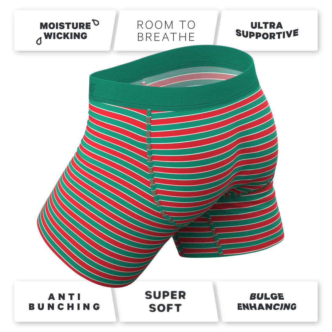 The Stripe Club | Christmas Striped Ball Hammock® Pouch Underwear