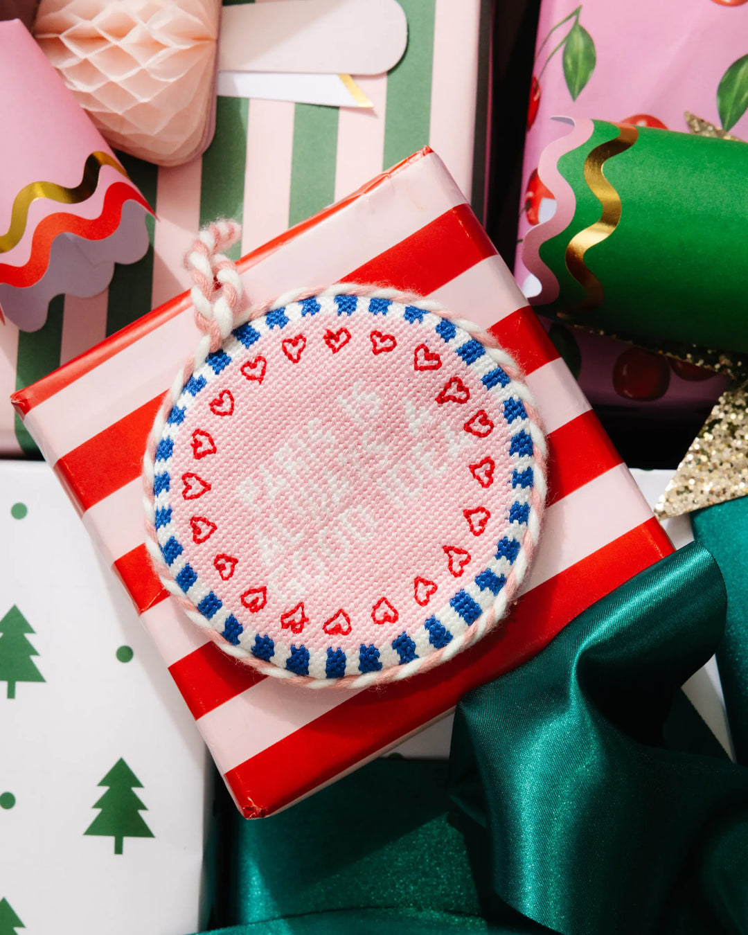 Needlepoint Ornament - Paris