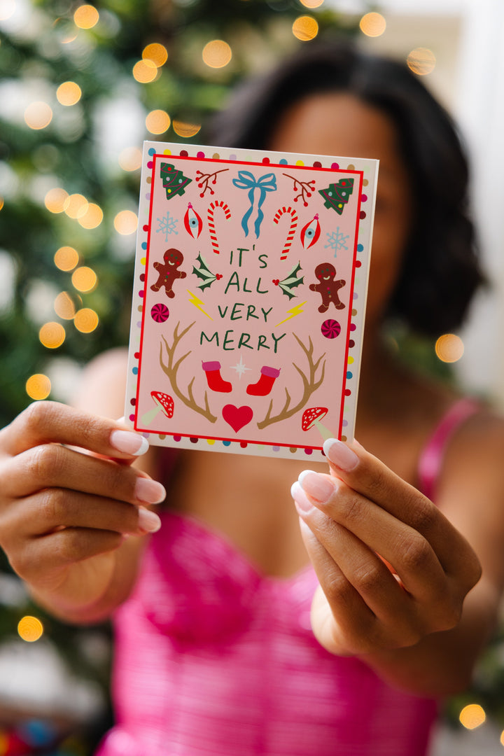 Boxed Greeting Card S/8 - Twinklemas