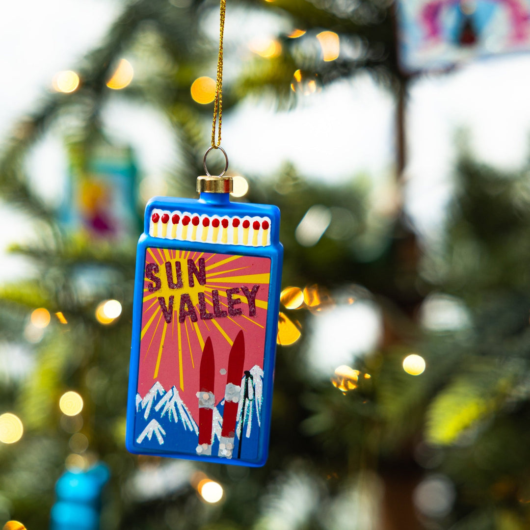 Matchbook Ornament - Sun Valley