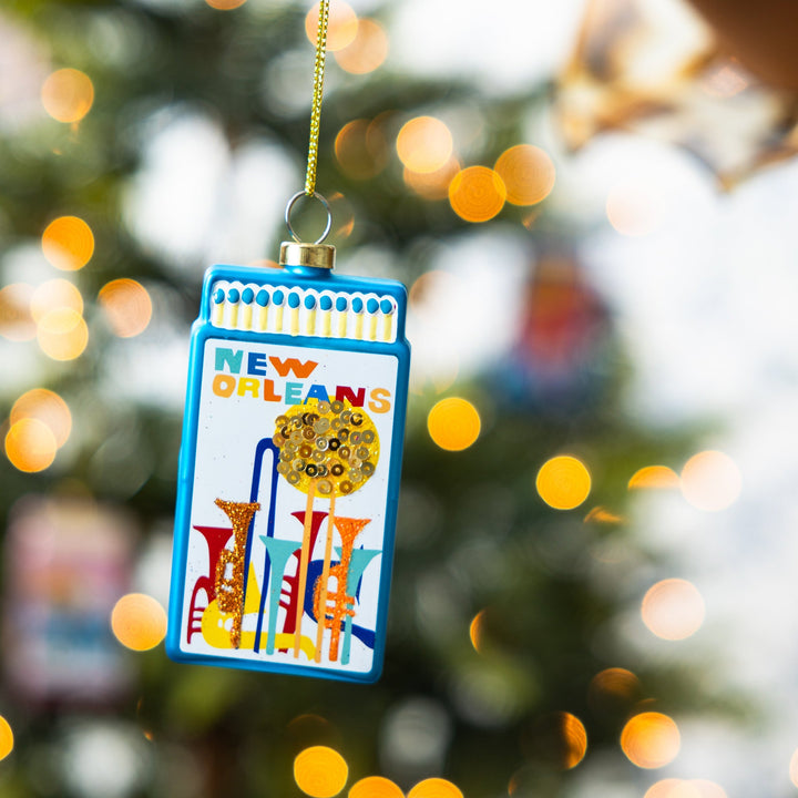 Matchbook Ornament - New Orleans