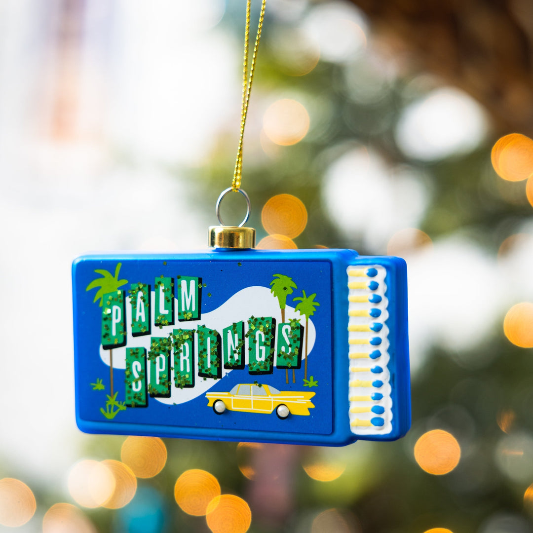 Matchbook Ornament - Palm Springs