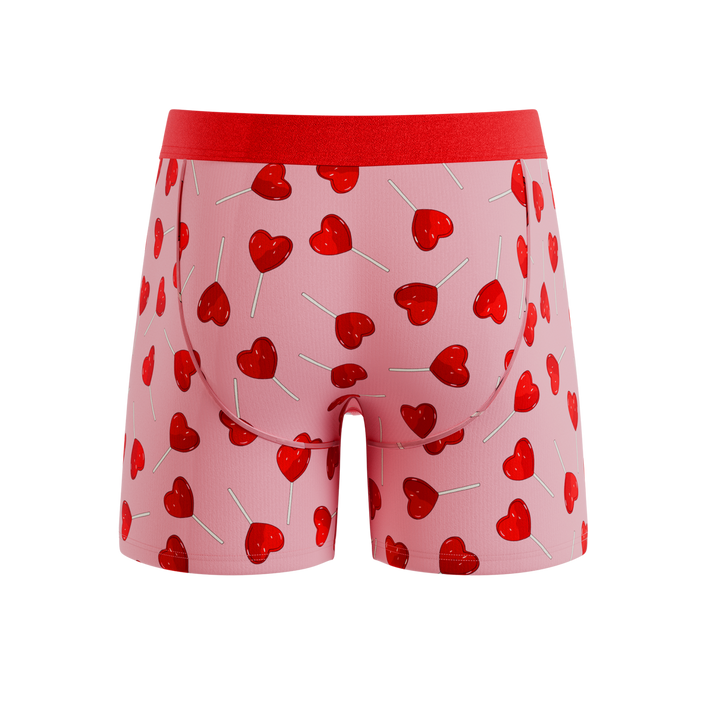 The Suckered In | Heart Lollipop Ball Hammock® Pouch Underwear