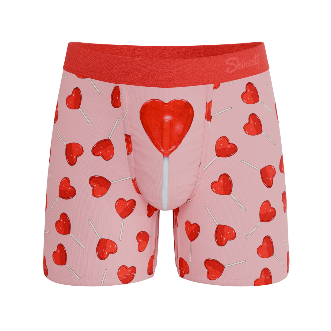 The Suckered In | Heart Lollipop Ball Hammock® Pouch Underwear