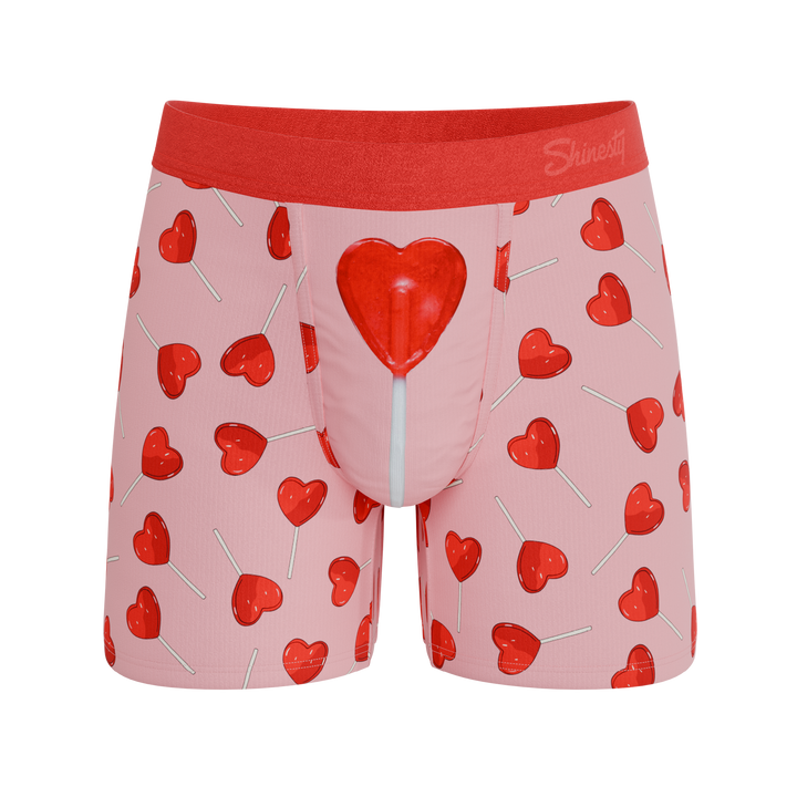 The Suckered In | Heart Lollipop Ball Hammock® Pouch Underwear