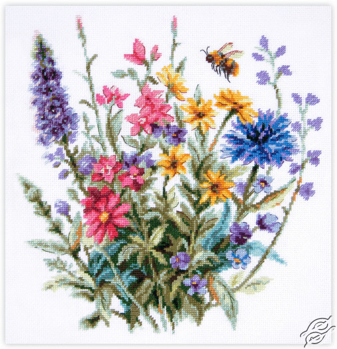 Summer Palette Counted Cross Stitch Kit by Magic Needle 70-59