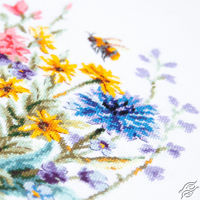 Summer Palette Counted Cross Stitch Kit by Magic Needle 70-59
