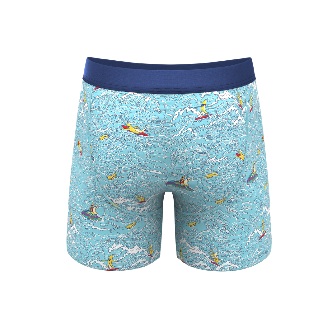 The Surfin' Turf | Shinesty Surfer Ball Hammock® Pouch Underwear