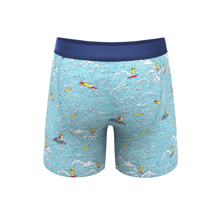 The Surfin' Turf | Shinesty Surfer Ball Hammock® Pouch Underwear