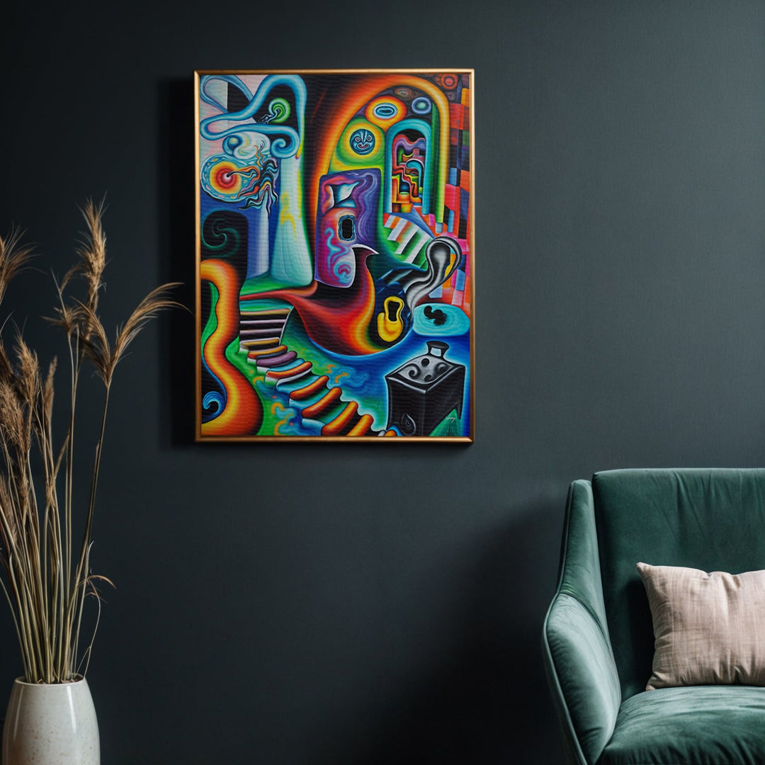 Canvas Print: "Surreal Steps"